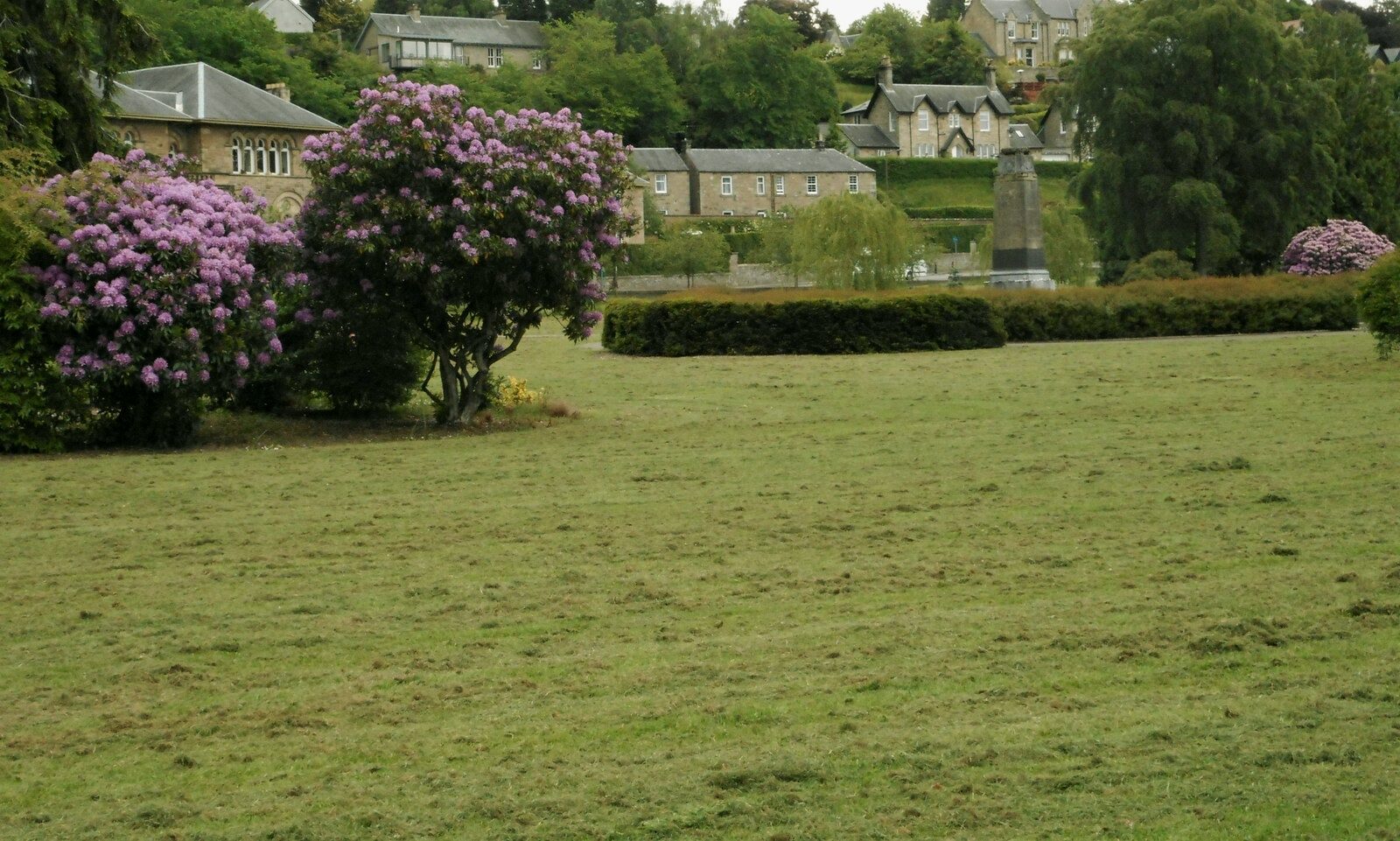 Pullar Memorial Park, Bridge of Allan, in early summer